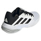 Men's Barricade 13 Tennis Shoes White and Core Black Adidas