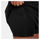 Girls` One Dri-FIT High-Waisted Skort Black and White Apparel Nike