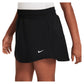Girls` One Dri-FIT High-Waisted Skort Black and White Apparel Nike