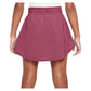 Girls` One Dri-FIT High-Waisted Skort Sweet Beet and White Apparel Nike