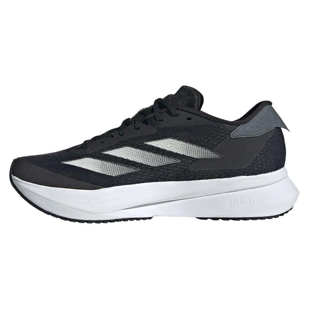 Men`s Adizero SL2 Running Shoes Core Black and Zero Metallic Footwear Adidas