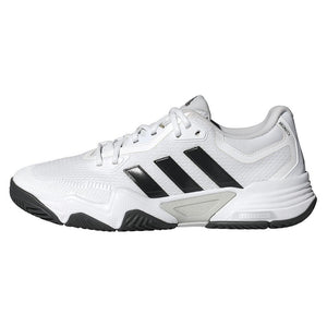 Mens Solematch Control 2 Tennis Shoes White and Black Blue Metallic Footwear Adidas