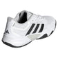 Mens Solematch Control 2 Tennis Shoes White and Black Blue Metallic Footwear Adidas