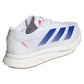 Men`s Adizero SL2 Running Shoes White and Team Royal Blue Footwear Adidas