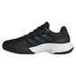 Mens Gamecourt 2 Tennis Shoes Black and White Footwear Adidas
