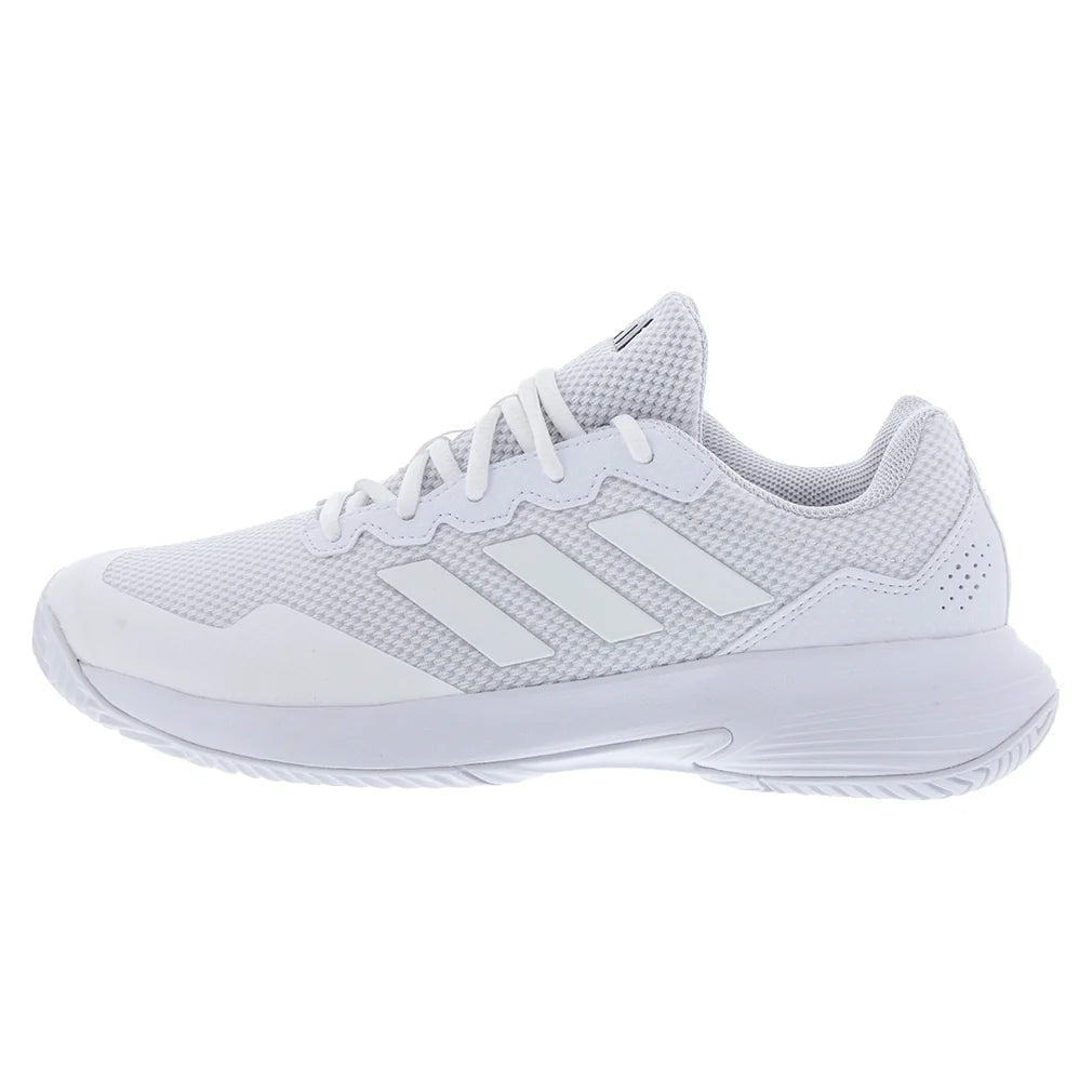 Mens Gamecourt 2 Tennis Shoes White Footwear Adidas