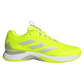 Women`s Avacourt 2 Tennis Shoes Lucid Lemon and White Footwear Adidas