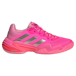 Women`s Barricade 13 Tennis Shoes Lucid Pink and Bliss Pink Footwear Adidas
