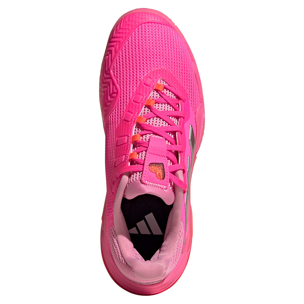 Women`s Barricade 13 Tennis Shoes Lucid Pink and Bliss Pink Footwear Adidas