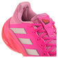 Women`s Barricade 13 Tennis Shoes Lucid Pink and Bliss Pink Footwear Adidas