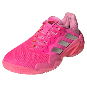 Women`s Barricade 13 Tennis Shoes Lucid Pink and Bliss Pink Footwear Adidas