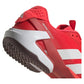 Men`s Adizero Ubersonic 5 Tennis Shoes Lucid Red and Zero Metallic Footwear Adidas