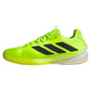 Men`s Adizero Cybersonic 2 Tennis Shoes Lucid Lemon and Core Black Footwear Adidas