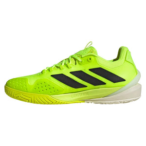 Men`s Adizero Cybersonic 2 Tennis Shoes Lucid Lemon and Core Black Footwear Adidas