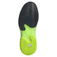 Men`s Barricade 13 Tennis Shoes Core Black and Lucid Lemon Footwear Adidas