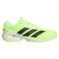 Men`s Adizero Ubersonic 5 Tennis Shoes Lucid Lemon and Core Black Footwear Adidas