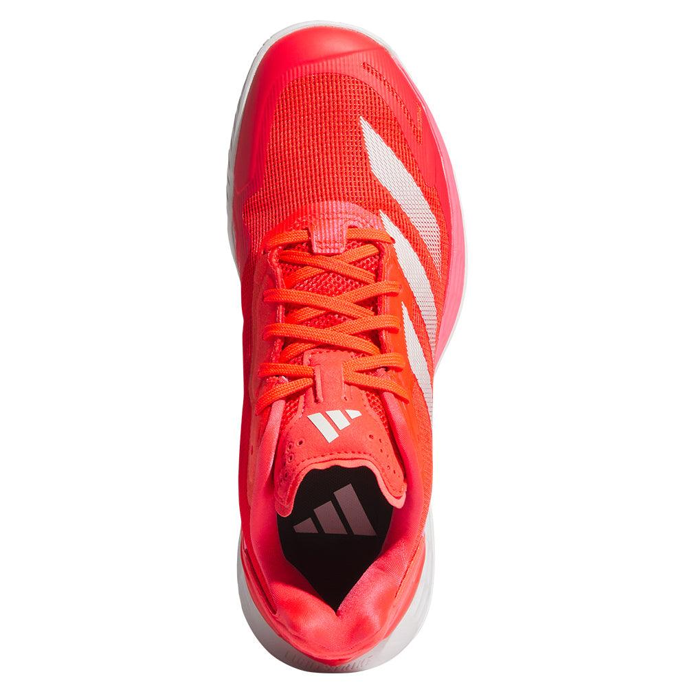 Women`s Defiant Speed 2 Tennis Shoes Lucid Red and Lucid Pink Footwear Adidas