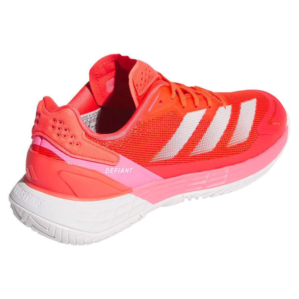 Women`s Defiant Speed 2 Tennis Shoes Lucid Red and Lucid Pink Footwear Adidas