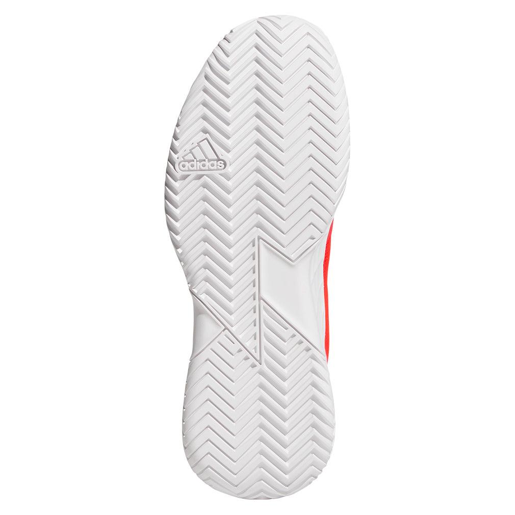 Women`s Defiant Speed 2 Tennis Shoes Lucid Red and Lucid Pink Footwear Adidas