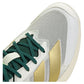 Men`s Adizero Ubersonic 5 Tennis Shoes Core White and Gold Metallic Footwear Adidas