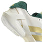 Men`s Adizero Ubersonic 5 Tennis Shoes Core White and Gold Metallic Footwear Adidas