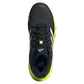 Men`s CourtJam Control 3 Tennis Shoes Carbon and Lucid Lemon Footwear Adidas