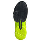 Men`s CourtJam Control 3 Tennis Shoes Carbon and Lucid Lemon Footwear Adidas