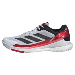 Men`s Crazyquick Boost Padel Shoes Footwear White and Lucid Red Footwear Adidas