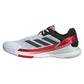 Men`s Crazyquick Boost Padel Shoes Footwear White and Lucid Red Footwear Adidas
