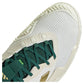 Men`s Barricade 13 Tennis Shoes White and Gold Metallic Footwear Adidas
