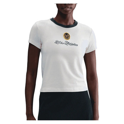 Women`s Court Club Sportswear Challenge Knit Mid Crop Top Apparel Nike