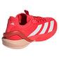 Women`s Adizero Cybersonic 2 Tennis Shoes Lucid Red and Powder Coral Footwear Adidas