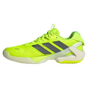 Women`s Adizero Ubersonic 5 Tennis Shoes Lucid Lemon and Powder Yellow Footwear Adidas