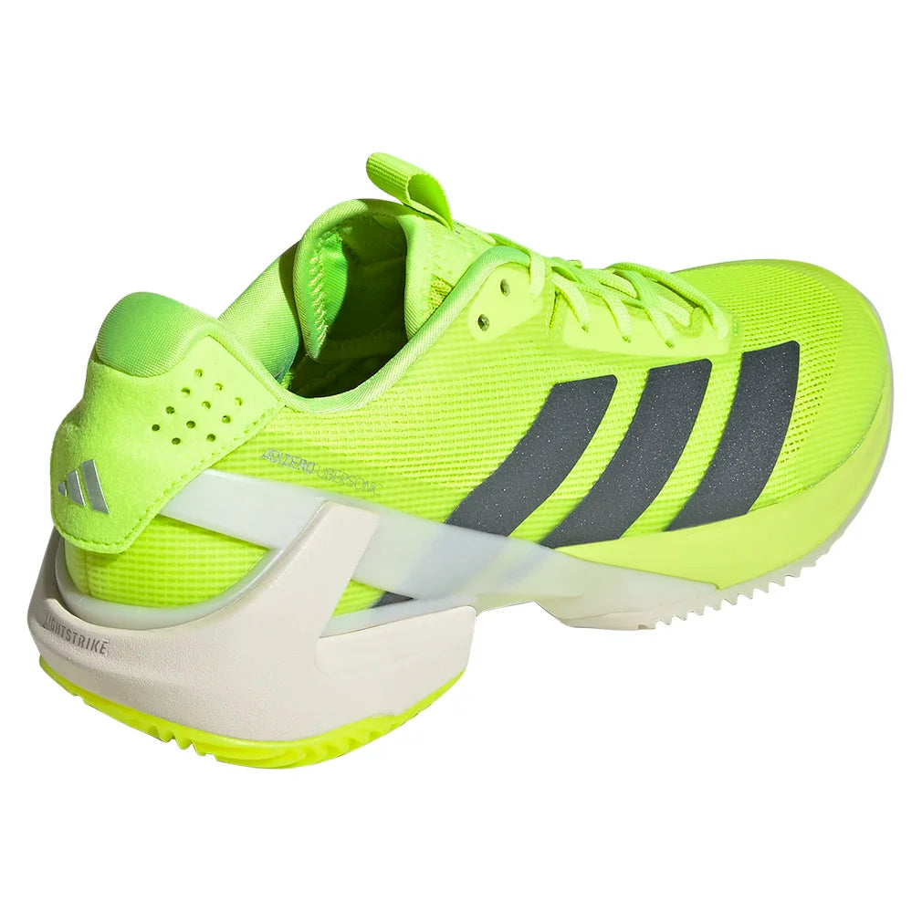 Women`s Adizero Ubersonic 5 Clay Tennis Shoes Lucid Lemon and Powder Yellow Footwear Adidas