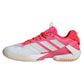 Women`s Adizero Ubersonic 5 Tennis Shoes Lucid Pink and Lucid Red Footwear Adidas