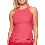 Women`s I`m In Control Tennis Tank Geranium Apparel Bobbe