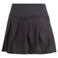 Women's Pleat Tennis Skort Black and Luclem Adidas