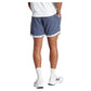 Men`s Clubhouse 9 inch Premium Classic Tennis Shorts Noble Indigo Apparel Adidas