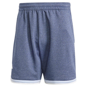 Men`s Clubhouse 9 inch Premium Classic Tennis Shorts Noble Indigo Apparel Adidas
