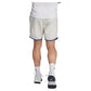 Men's Clubhouse 7 inch Premium Classic Tennis Shorts White Melange Adidas
