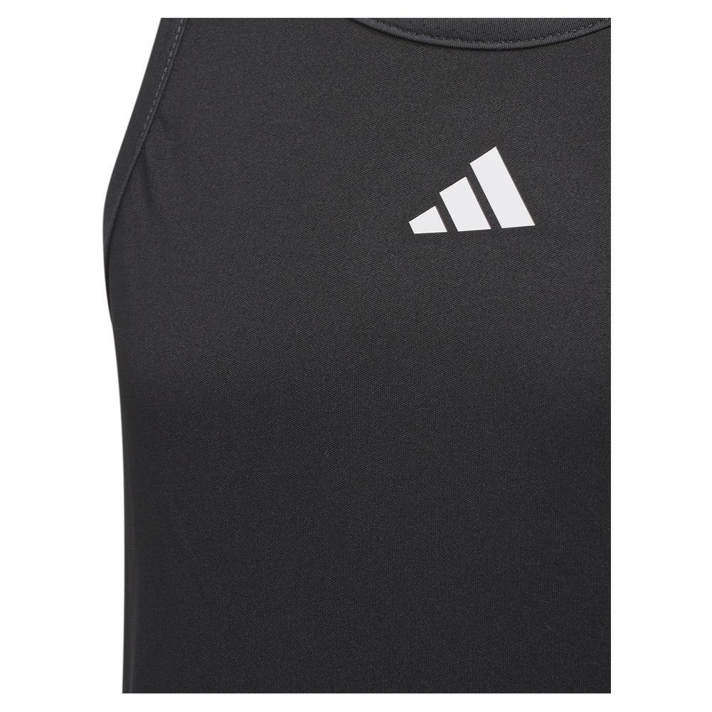 Girls' Club Tennis Tank Black Adidas