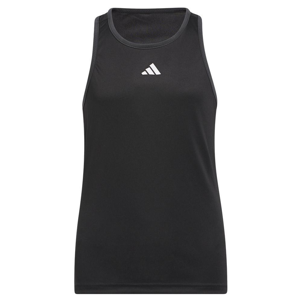 Girls' Club Tennis Tank Black Adidas