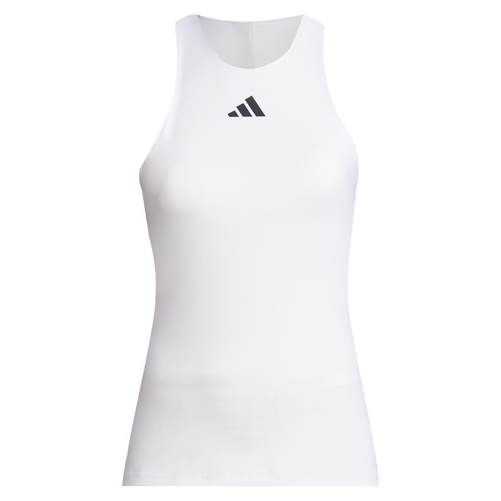 Women's Y Tennis Tank White Adidas