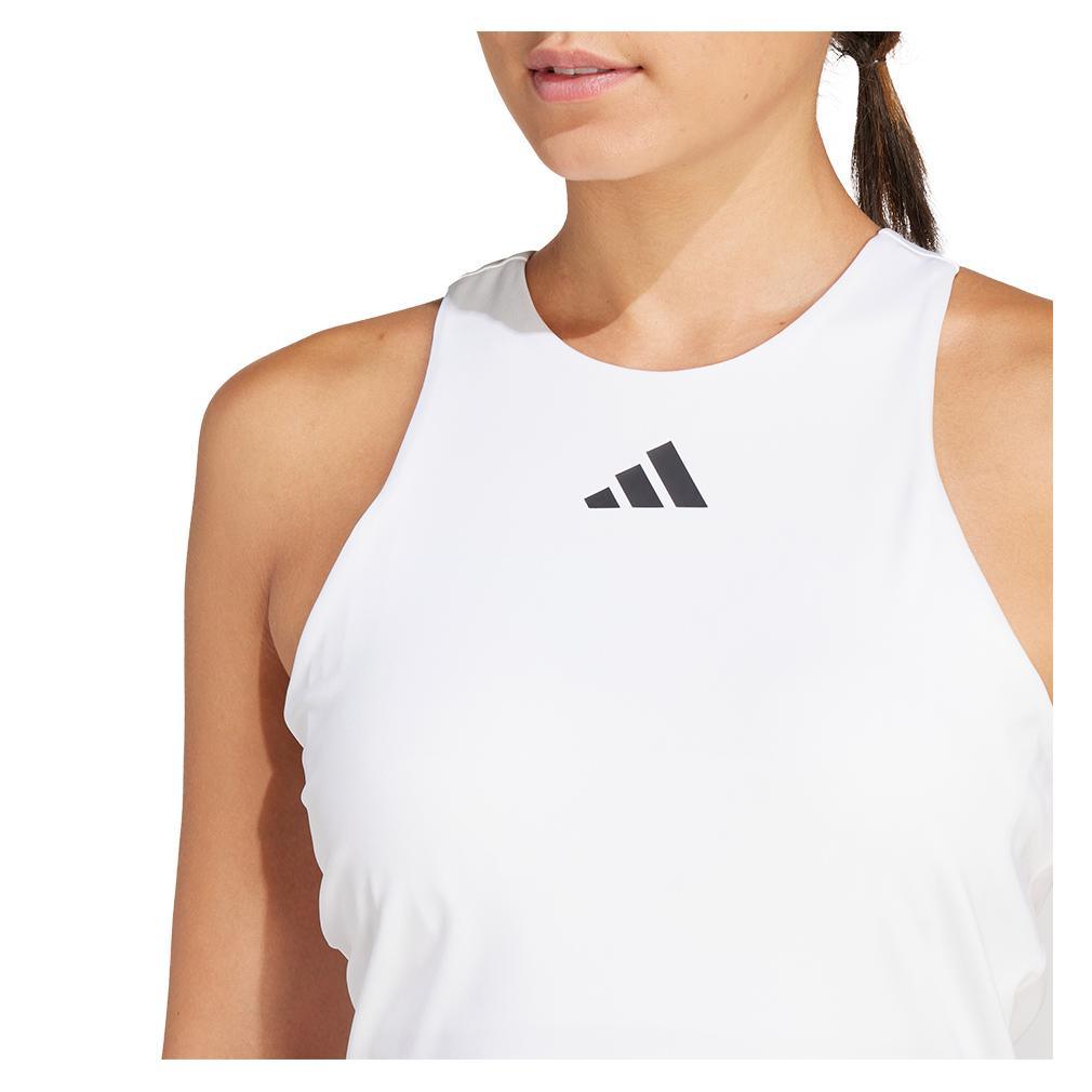 Women's Y Tennis Tank White Adidas