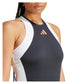 Women's Premium Tennis Tank Black and White Adidas