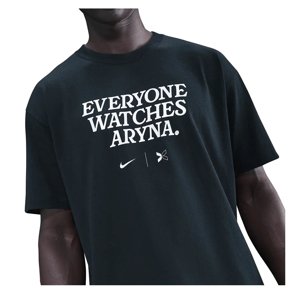 Aryna Sabalenka Tennis T-Shirt Black Apparel Nike