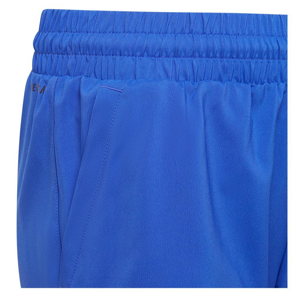 Boys' Club 3 Stripe Tennis Short Lucid Blue Apparel Adidas