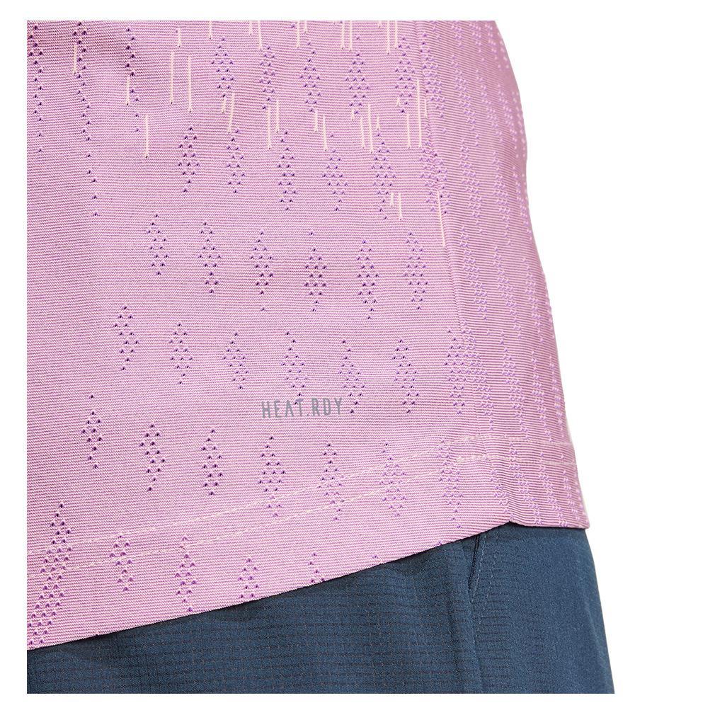 Mens Pro Airchill Tennis Top Semi Pink Spark and Preloved Purple Apparel Adidas