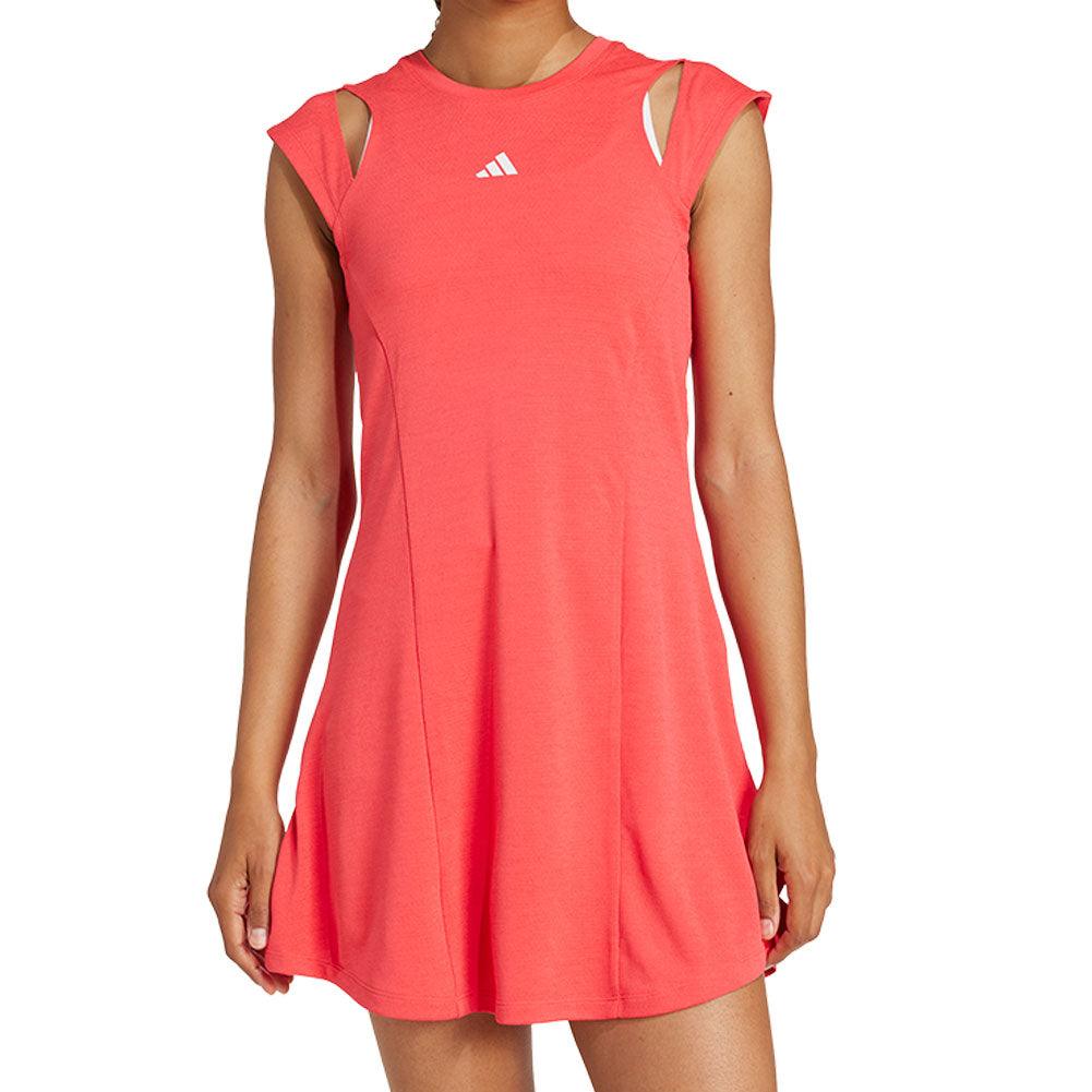 Women`s Climacool Pro Tennis Dress Semi Lucid Red Apparel Adidas