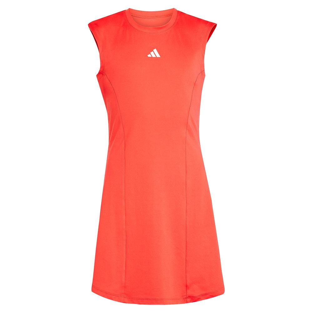 Girls' Climacool Pro Tennis Dress Semi Lucid Red Apparel Adidas
